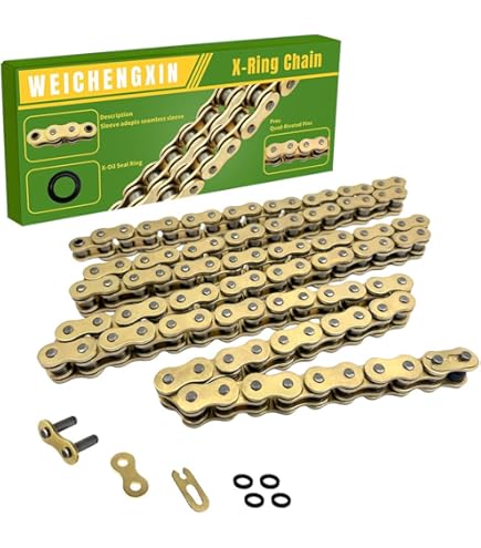 Amazon.com: EK Motorcycle Chain 520 ZVX3 Series ZX-Ring